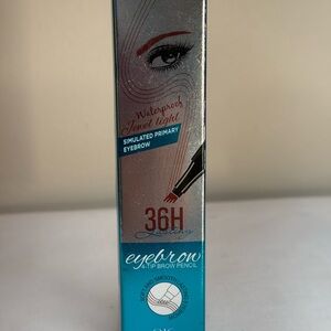 NIB QIC Eyebrow 4 Tip Pencil - Light Brown